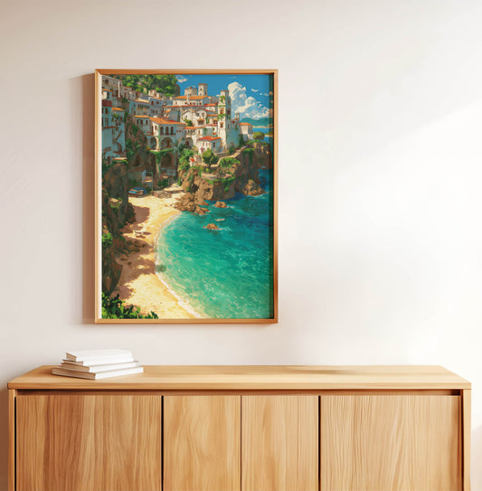 Mediterranean Shore Art