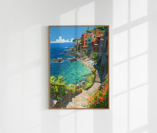 Rustic Village Beach Art