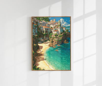 Mediterranean Shore Art