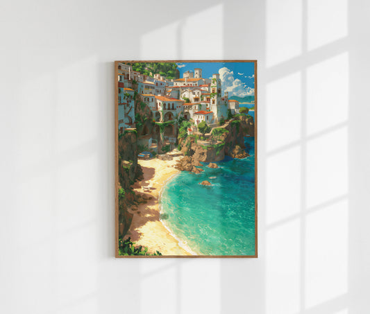 Mediterranean Shore Art