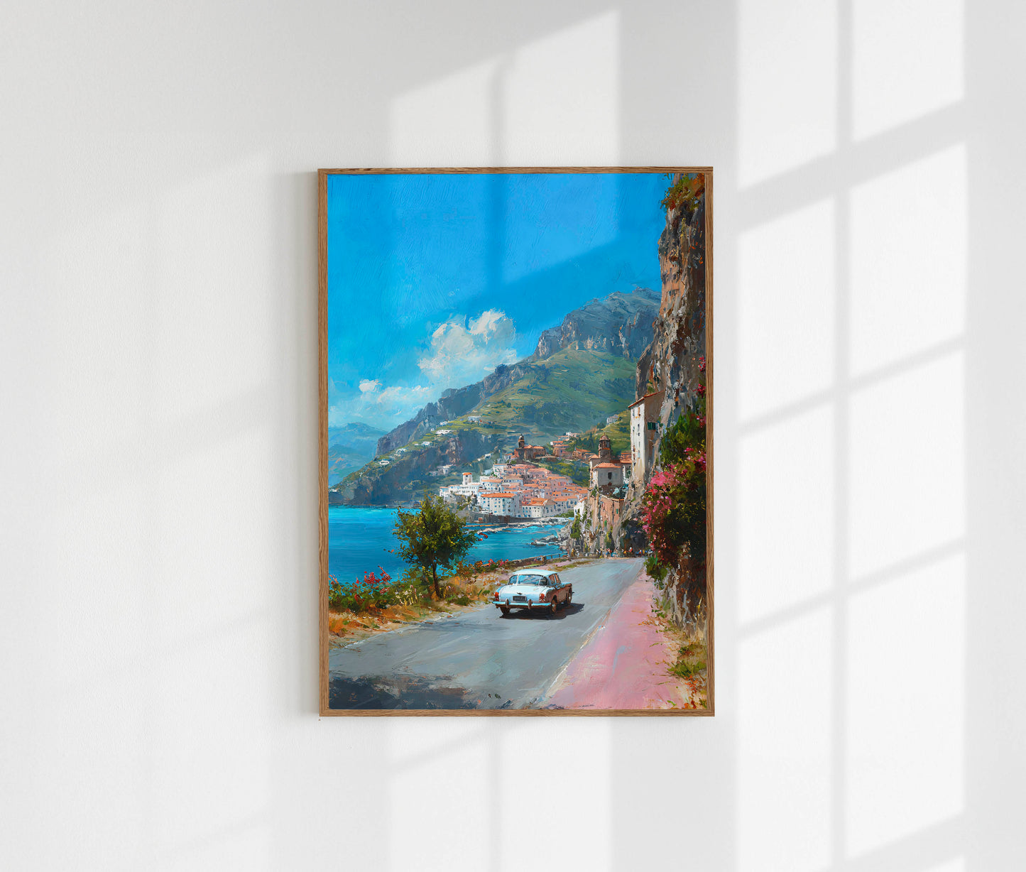 Amalfi Coast Drive Art