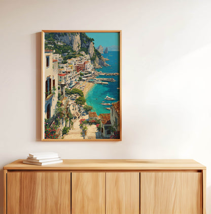 Mediterranean Marina Art
