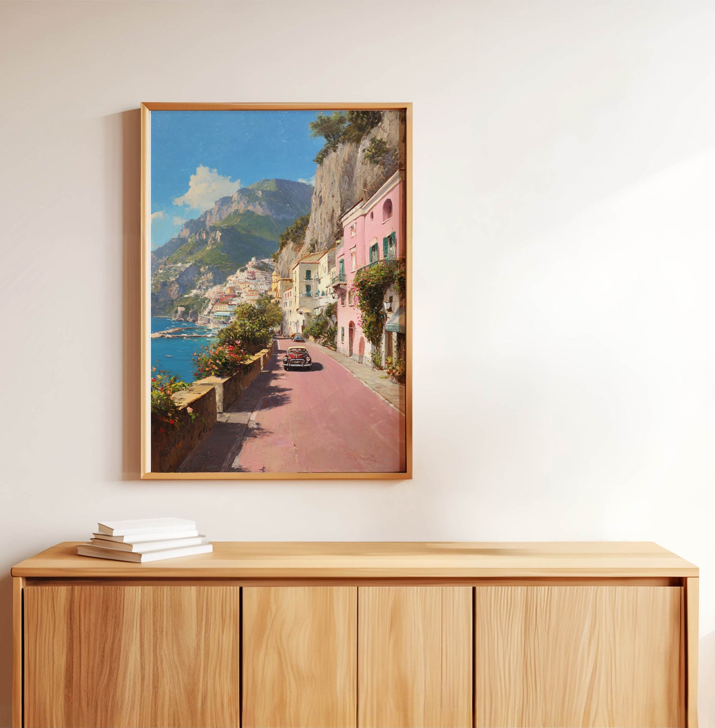 Amalfi Coast Vintage Art
