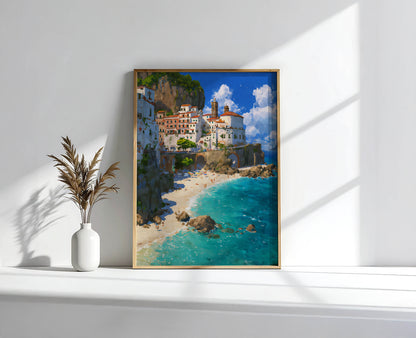 Amalfi Shore Art