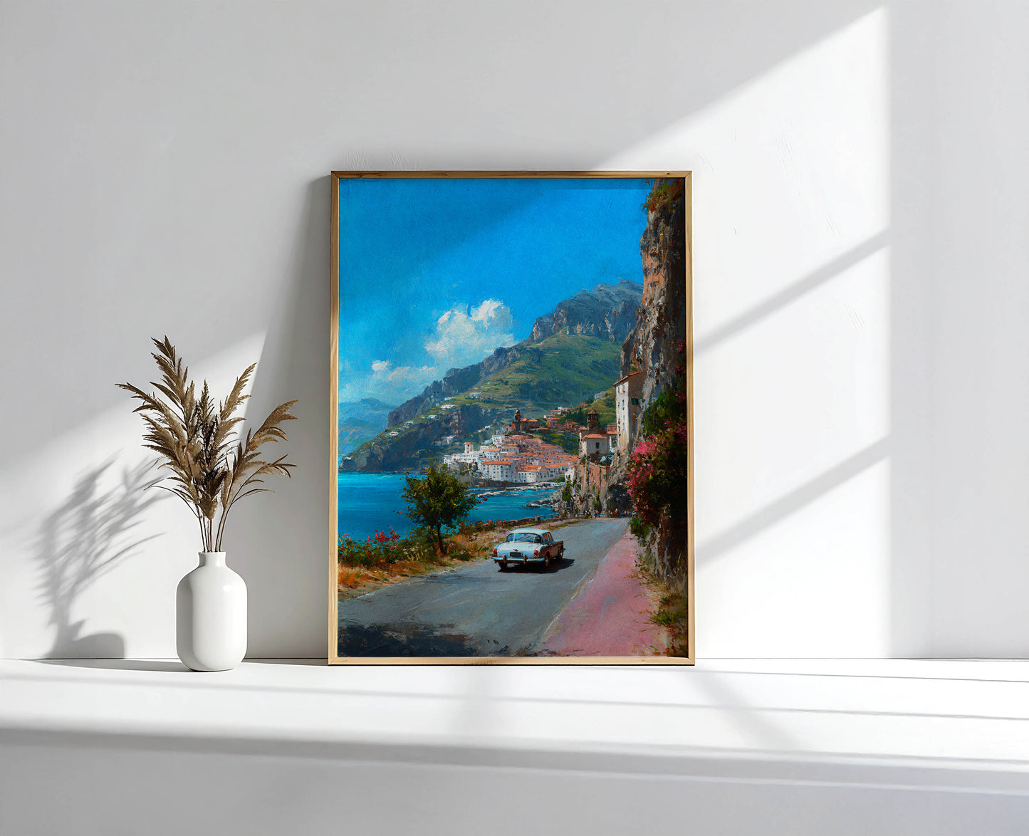 Amalfi Coast Drive Art