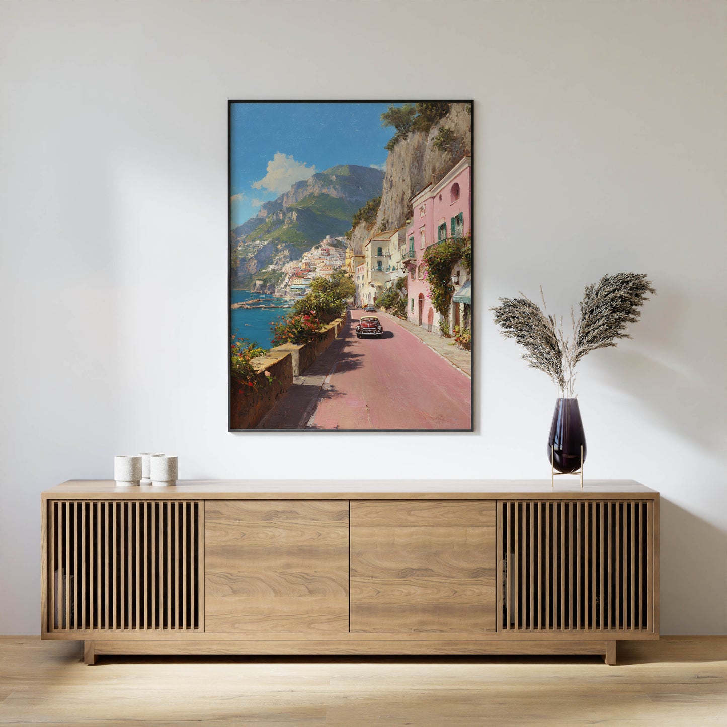 Amalfi Coast Vintage Art