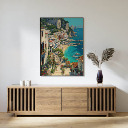 Mediterranean Marina Art