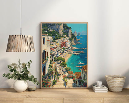 Mediterranean Marina Art