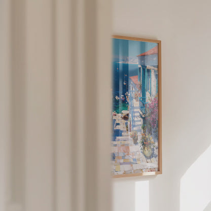 European Coastal Village Art